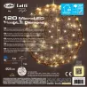 3D Sphere with Warm White MicroLed in 2 Sizes