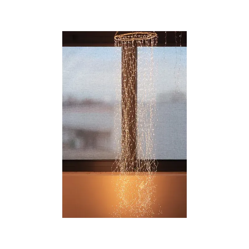 Columna con 2800 LEDs de diámetro. 40 cm H 2 Mt