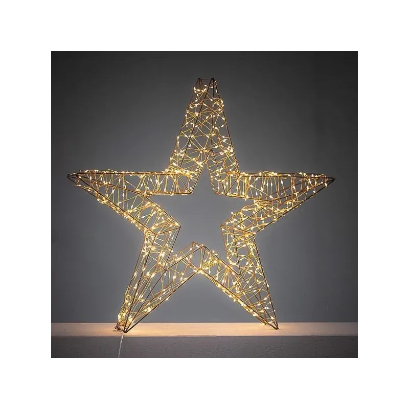 Étoile brillante en 2 tailles 38