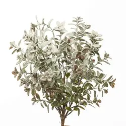 Mazzo Foglie Flocked Cm. 42