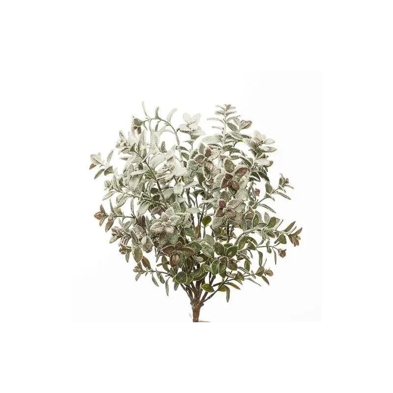 Bouquet de feuilles floquées cm. 42