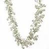 Flocked Leaves Garland Cm. 183