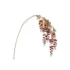 Gold wisteria branch in various colors