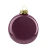Glass Christmas balls in various colors diameter 80 mm. Pcs. 16
