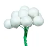 Box 144 Mini Glass Spheres mm 20 Various Colors white