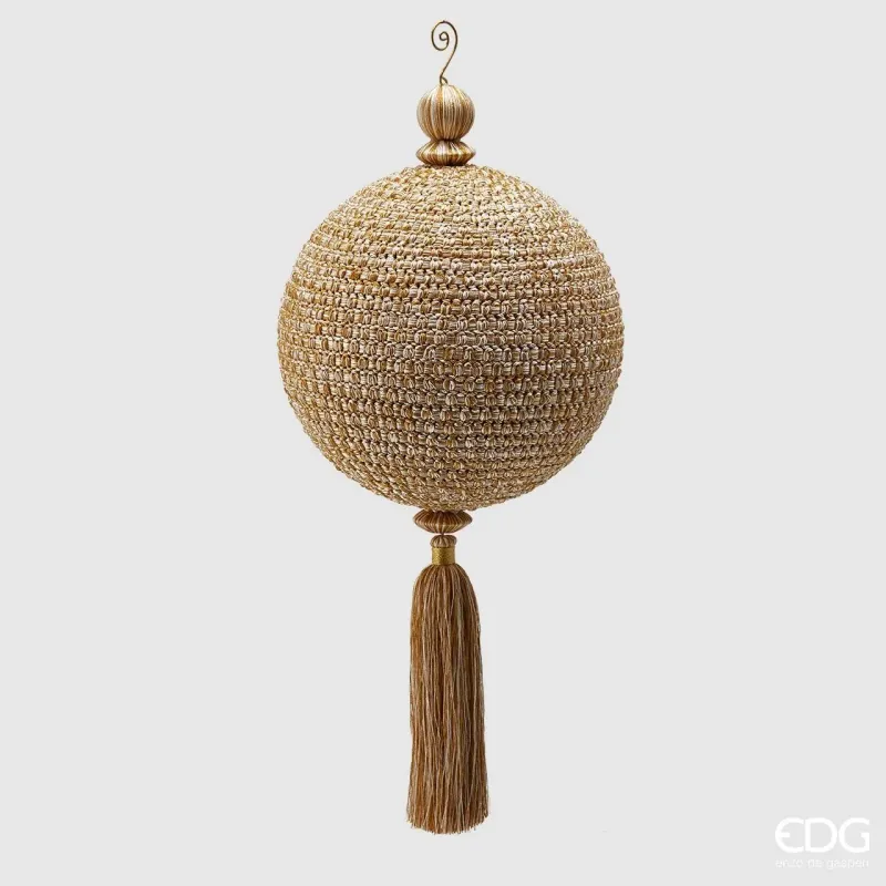 Decorative ball with tassel cm 43 | ChartaRè