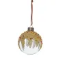 Transparent Glass Sphere with Gold Decorations | ChartaRè