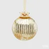 Sfera Vetro Gioiello Cm. 10 Vari Colori oro