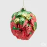 Fruit Glass Sphere Cm. 12 EDG STRAWBERRIES