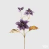Ramo Stella di Natale Lavanda con Stelo Oro in due Misure 72