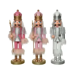 Műanyag diótörő vegyes színek h 28 cm