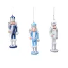 Plastic Nutcracker Assorted Colors h 17 Cm