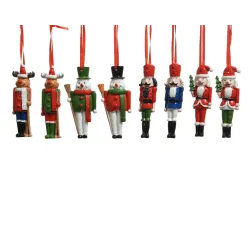 Soldatino da Appendere Figure Assortite h 5,5 Cm
