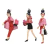 Lady in Resina da Appendere h 13 Cm