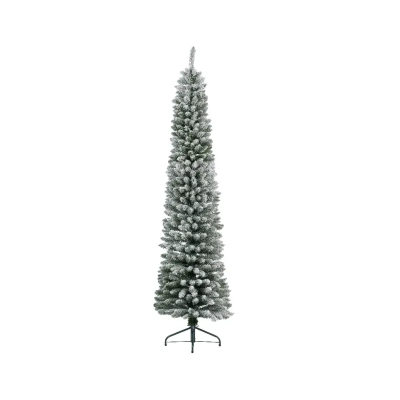 Albero Di Natale Snowy Pencil Pine 210
