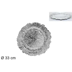 Tapete de flores de Natal diam. 33 cm várias cores