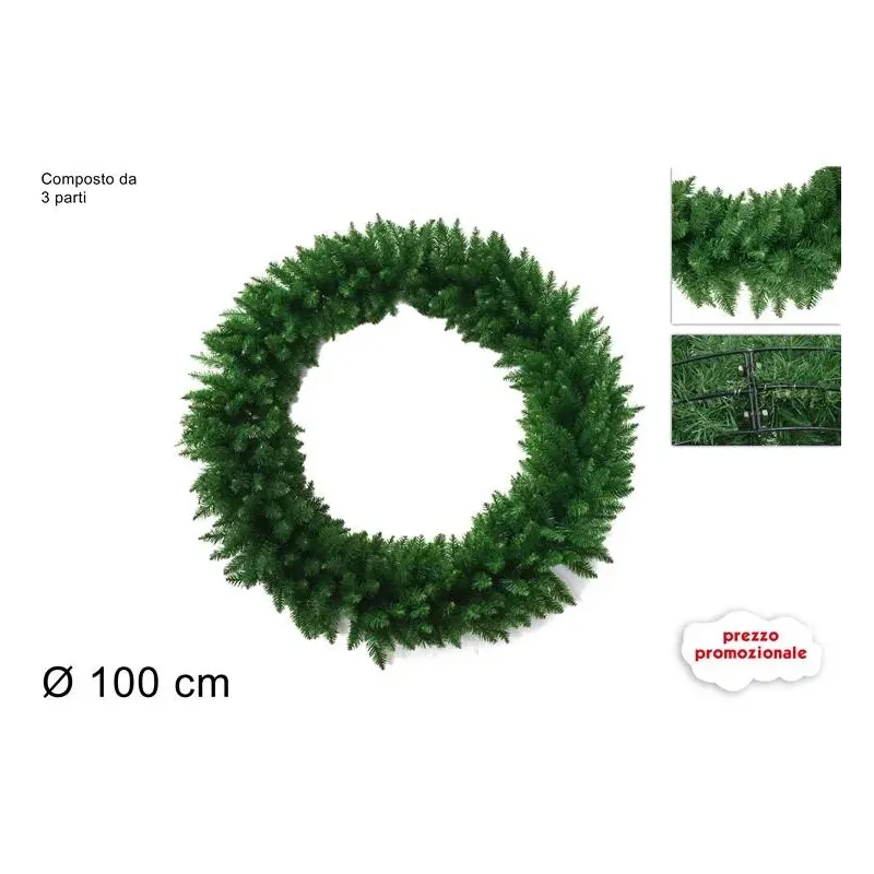 Ronde krans Eco diameter 100 cm