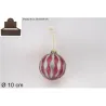 Sfera Vetro con Rombi Vari Colori e Misure