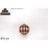 Glass Sphere with Rhombuses Various Colors and Sizes