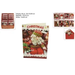 12 Cartões de Natal Sortidos Cm 13x19