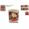 12 cartes de Noël assorties cm 13x19