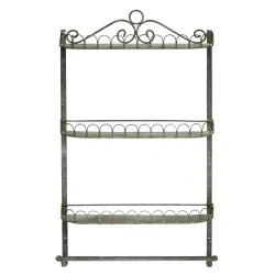 Półka Giobbe Szara Metalowa | ChartaRè