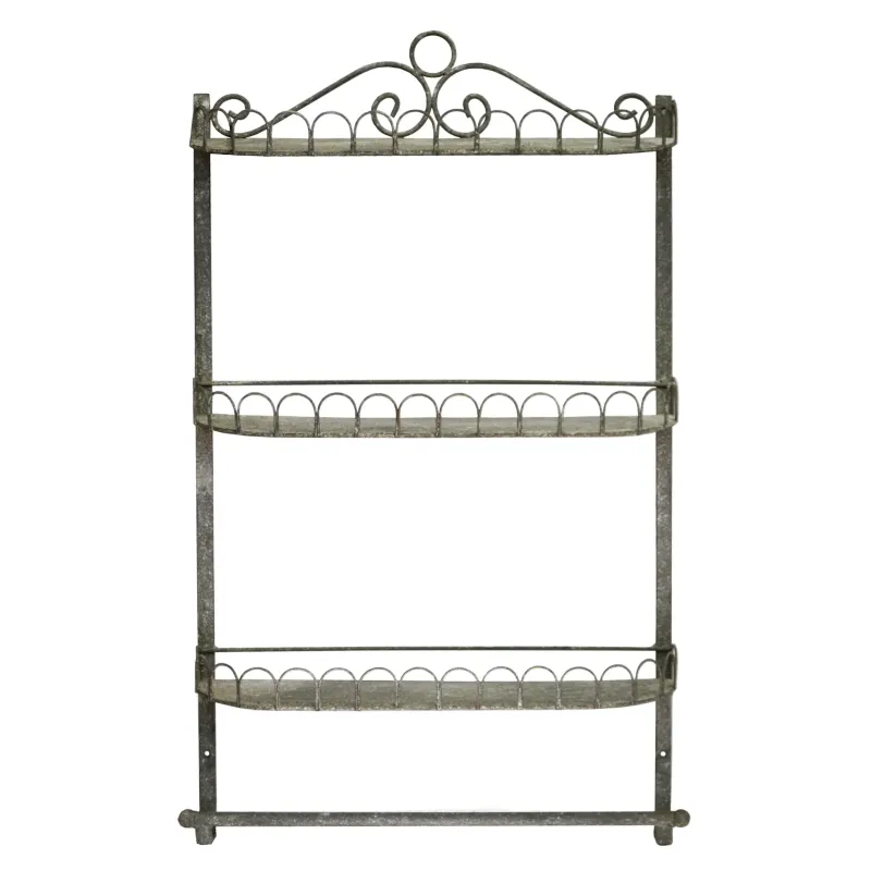 Giobbe Grijze Metalen Plank | ChartaRè