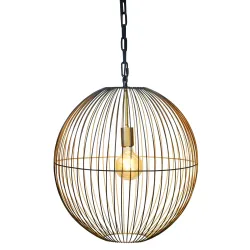 Lámpara de araña Ursula Ball Metal Dorado