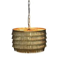 Lustre Etienne Metal Dourado