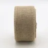 Natuurlijk jute geweven lint