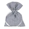 10 Sachets with Lines cm 10x14 in Various Colors