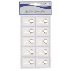 9 Adhesive Wedding Labels mm 25x35 | ChartaRè