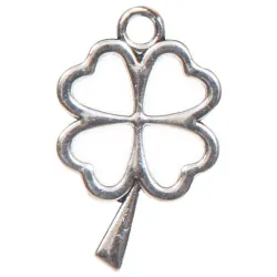 12 Koniczyna czterolistna cm 2,8x2