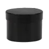 Scatolina Tonda dm 9x6,5 h Rosso e Nero