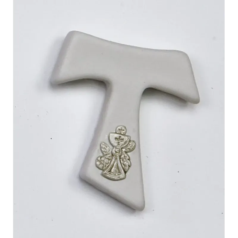 4 Porcelain Tau Magnets with Ivory Goblet