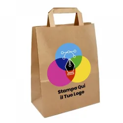 Havana Shopper Flat Handle Personalized in Color