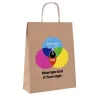 Shopper Maniglia Cordino Avana Personalizzati a Colori