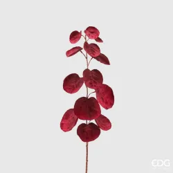 Cotinus rouge avec tige cuivrée cm. 78