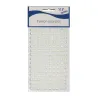 White or Ivory Adhesive Beads in Two Sizes