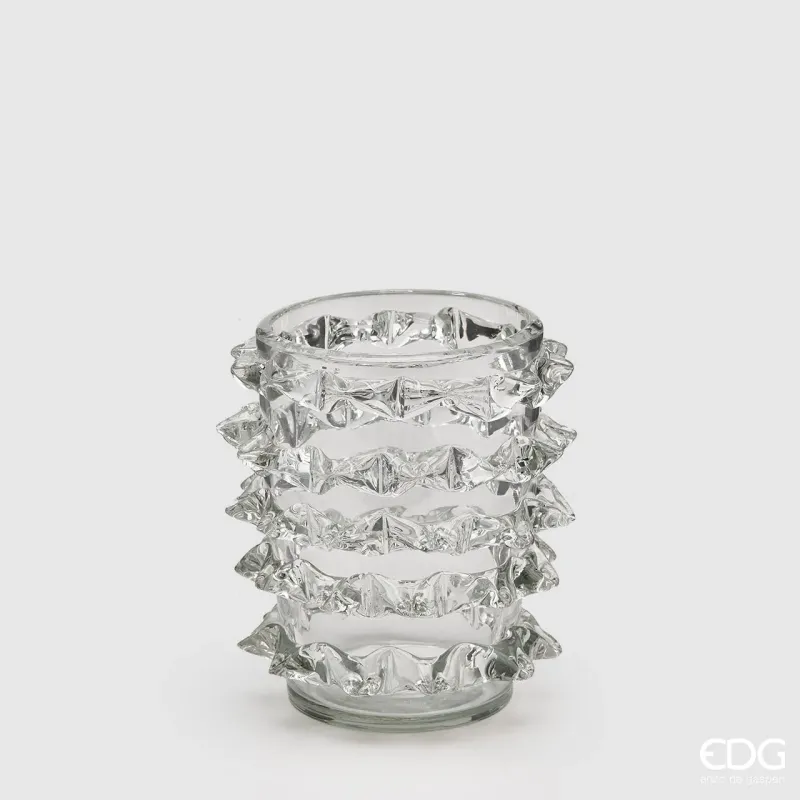 Vas i glas med spetsar h.23 EDG transparent