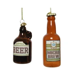 Glas bier om op te hangen cm.13