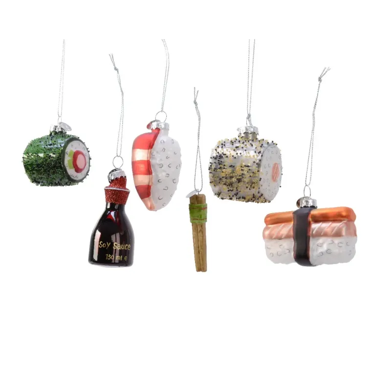 Sushimix i glas för att hänga cm. 5