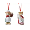 Resin Cup Cake mice to hang cm. 8