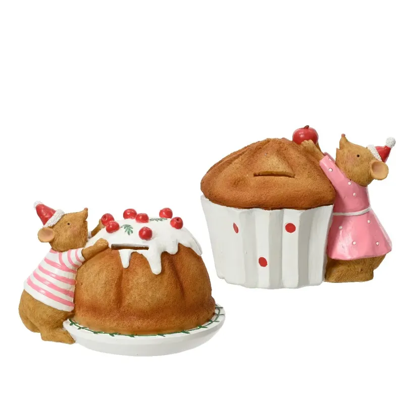 Piggy Bank Cake with Mickey Mouse cm. 13,5