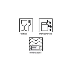 XMas Kopp med porslinsetikett på svarta tavlan