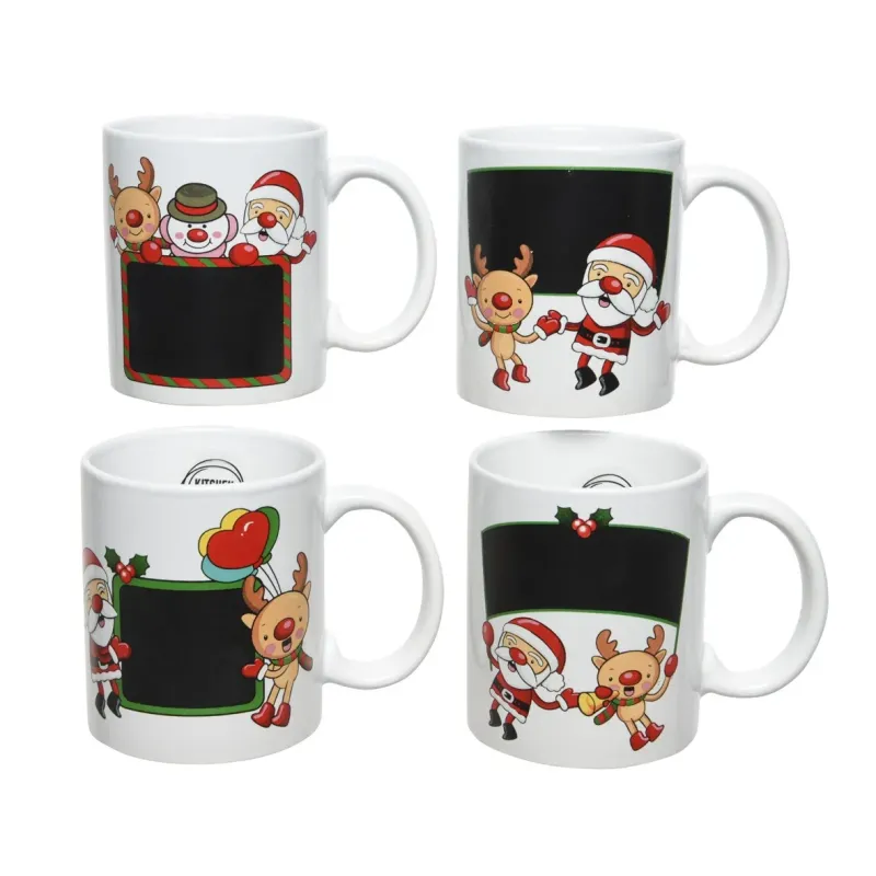 Caneca de Giz de Porcelana XMas