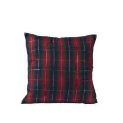 Red and Blue Cushion with Gold Thread cm. 45x45 | ChartaRè