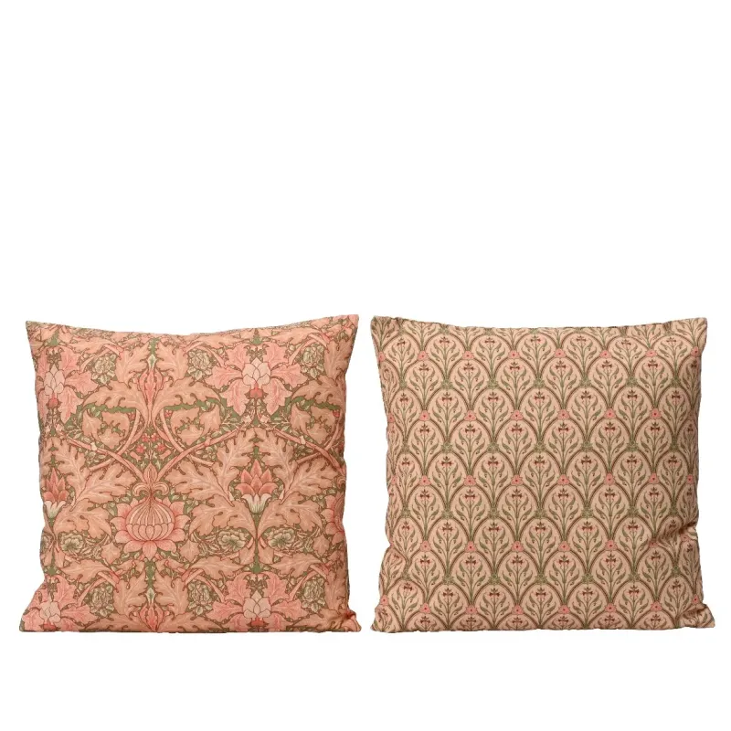 Almofada de veludo rosa CM. 43X43 | ChartaRè