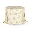 Scatola Segreto Esagono con Cordini White Universe