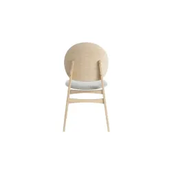 Silla retro de madera
